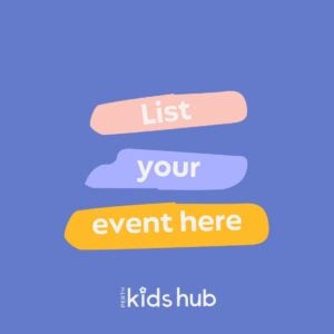 List an event here